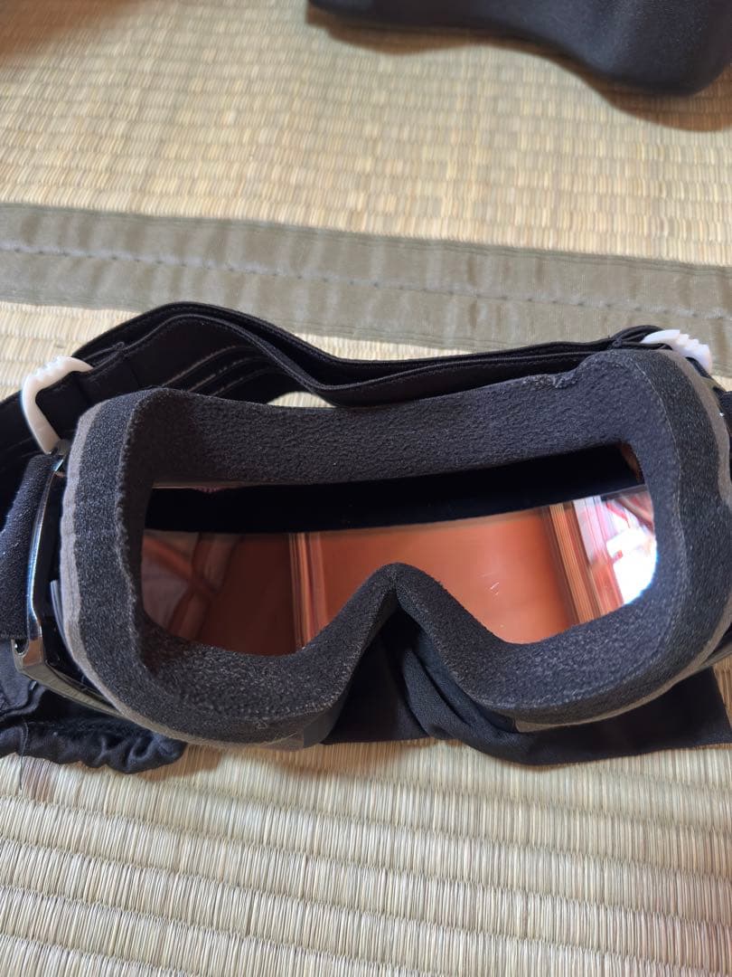 美品 OAKLEY LINE MINER ゴーグル レッドミラー