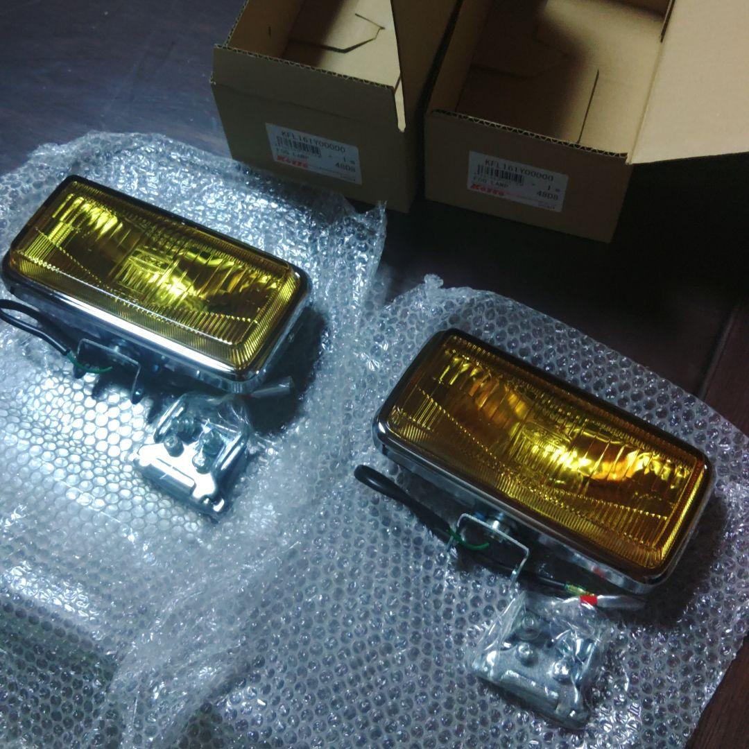 【未使用品】KOITO 角型フォグランプ イエロー　2個セット