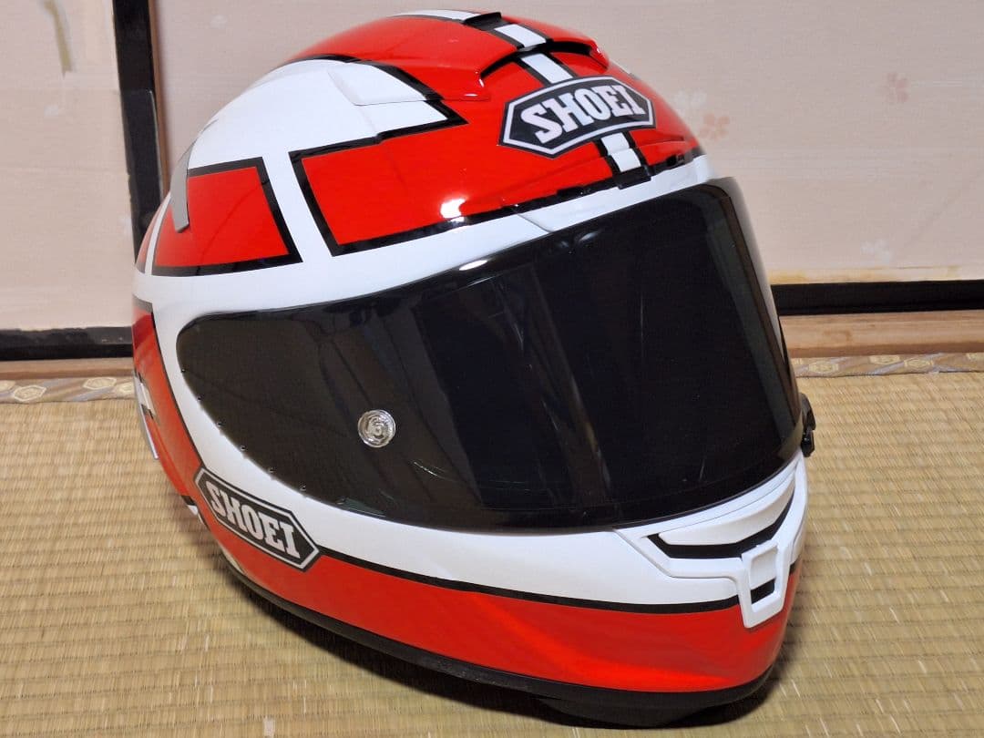 SHOEI　X 14　X fourteen 　L 　グンレプリカ　バリバリ伝説
