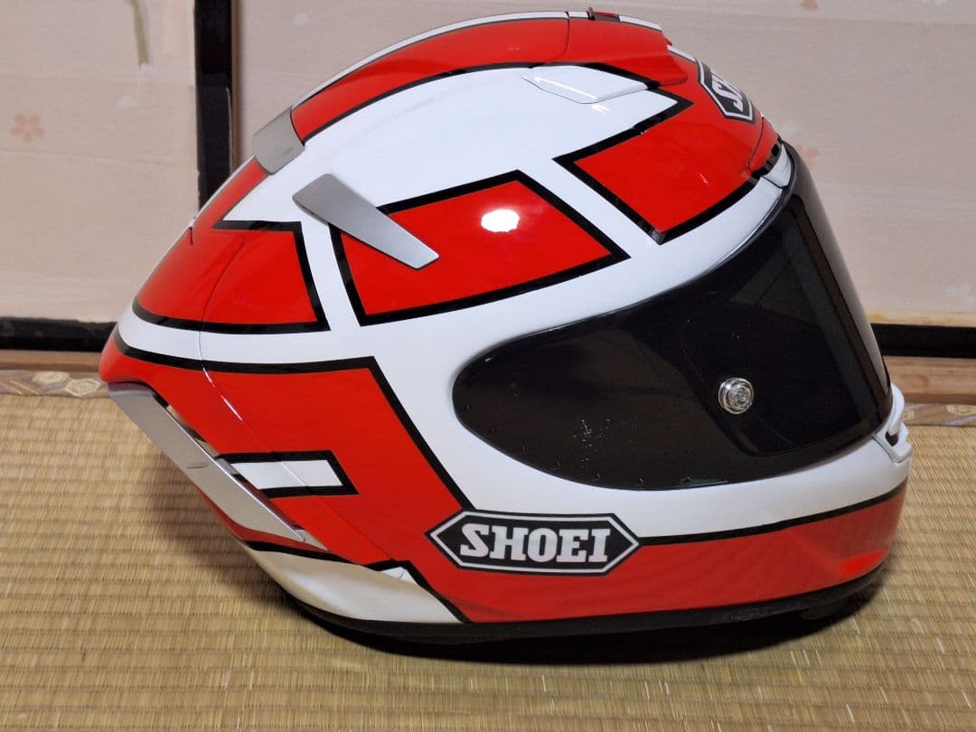 SHOEI　X 14　X fourteen 　L 　グンレプリカ　バリバリ伝説