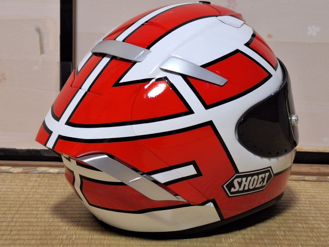 SHOEI　X 14　X fourteen 　L 　グンレプリカ　バリバリ伝説