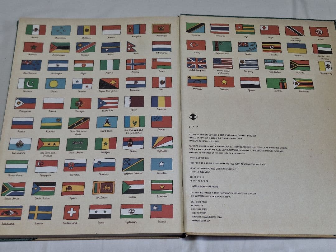 ☆洋書☆MAPS☆地図絵本☆世界地図☆大判☆英語絵本☆