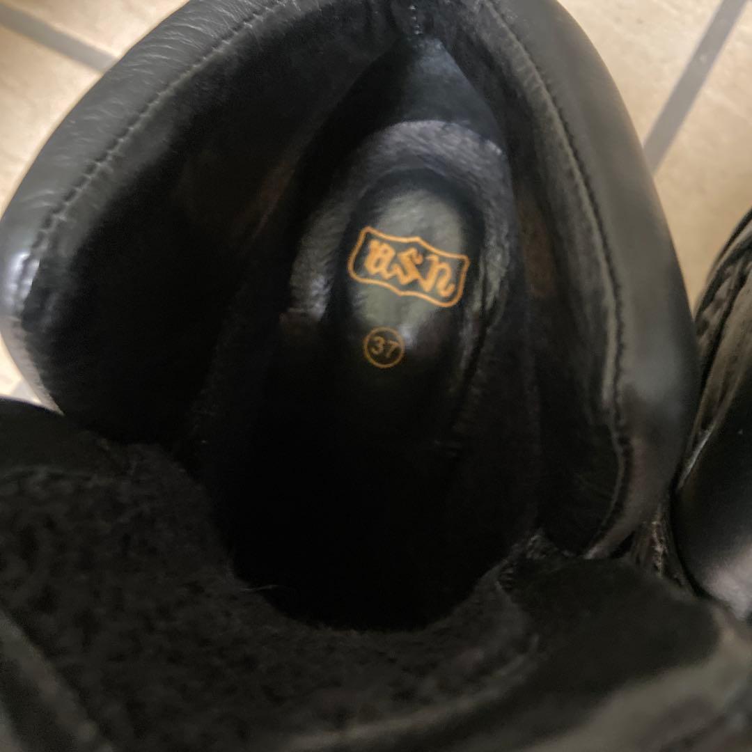 ASH ブラック キルティング ハイカットスニーカー 37 最終価格