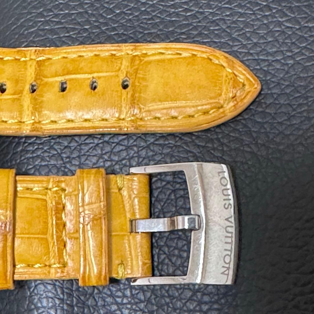 ルイヴィトンタンブール用純正アリゲーターベルト LOUIS VUITTON