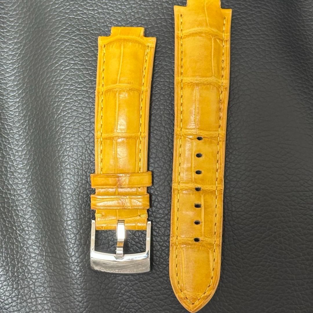 ルイヴィトンタンブール用純正アリゲーターベルト LOUIS VUITTON