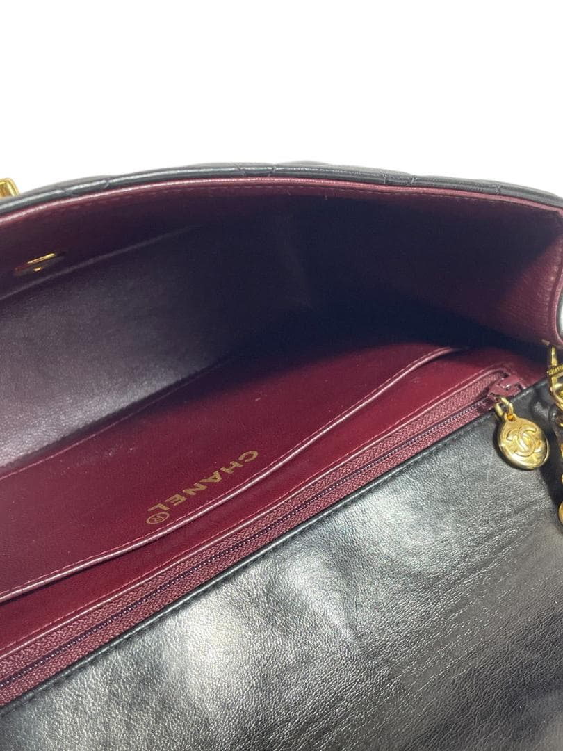 シャネル 2番台 ショルダーバッグ マトラッセ 22 ダイアナ MBZ027