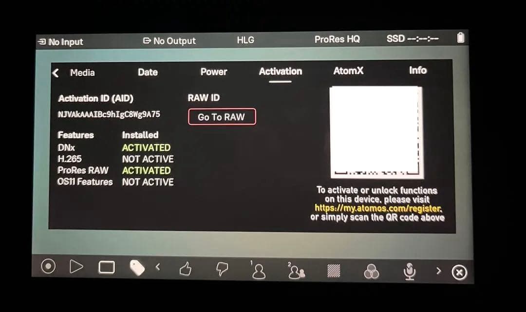 Atomos Ninja V 4K HDR HDMI レコーダー
