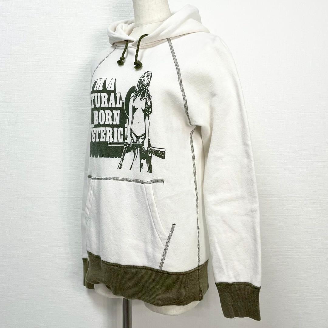 y2k❤️ 00s HYSTERIC GLAMOUR ヒスガール ロゴ パーカー