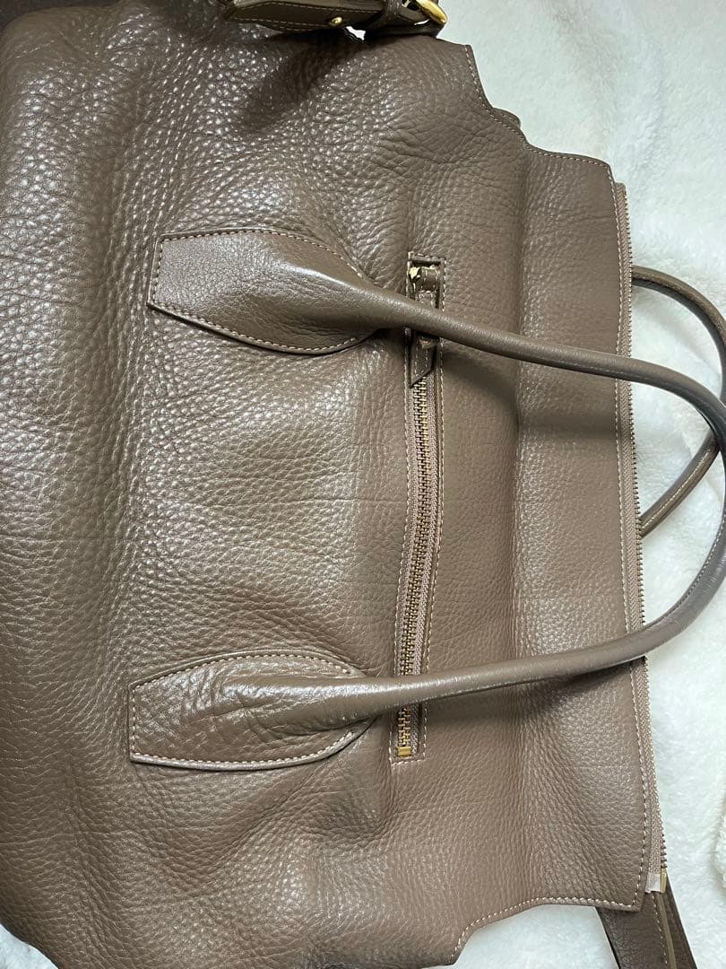 【極美品】Beato Rosso レザー　ビジネス　トートバッグ 2way 茶色