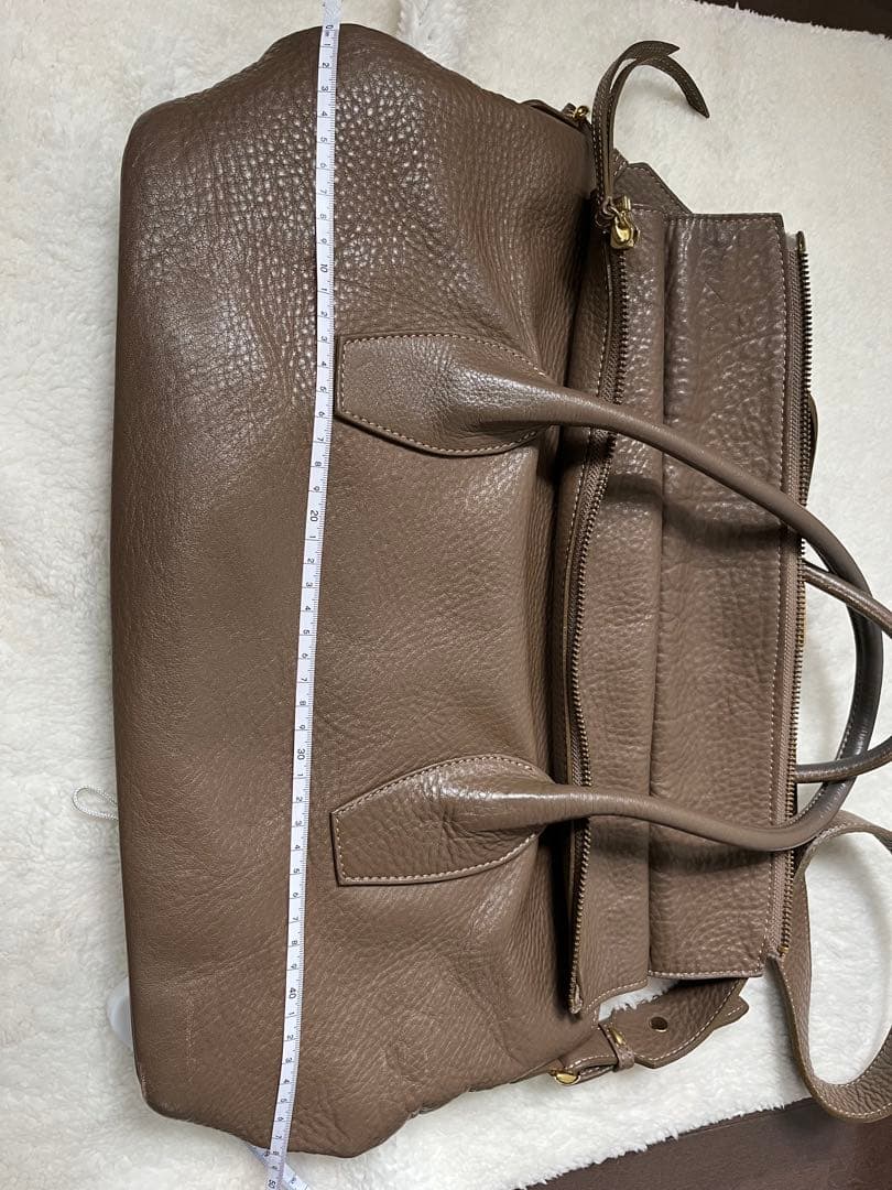 【極美品】Beato Rosso レザー　ビジネス　トートバッグ 2way 茶色