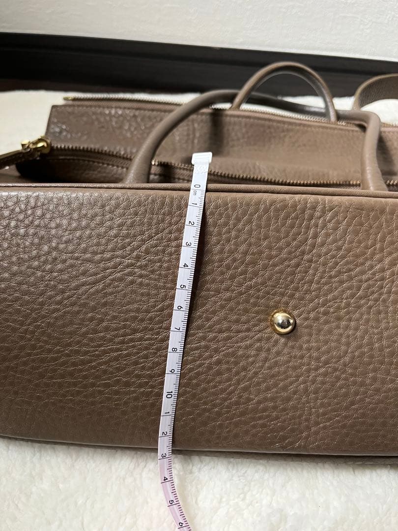【極美品】Beato Rosso レザー　ビジネス　トートバッグ 2way 茶色