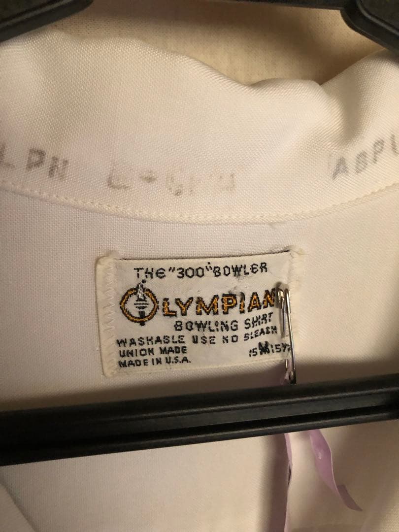 OLYMPIAN ボーリングシャツ　60s USA製