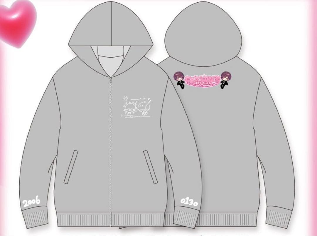 らぶしっく　たいよう　生誕グッズ　パーカー