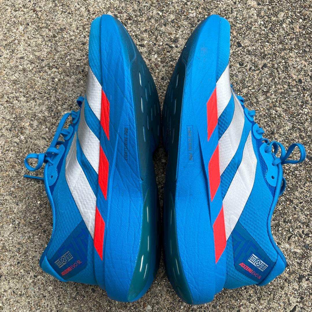 adidas evo sl ウーブン 27cm ランニングシューズ