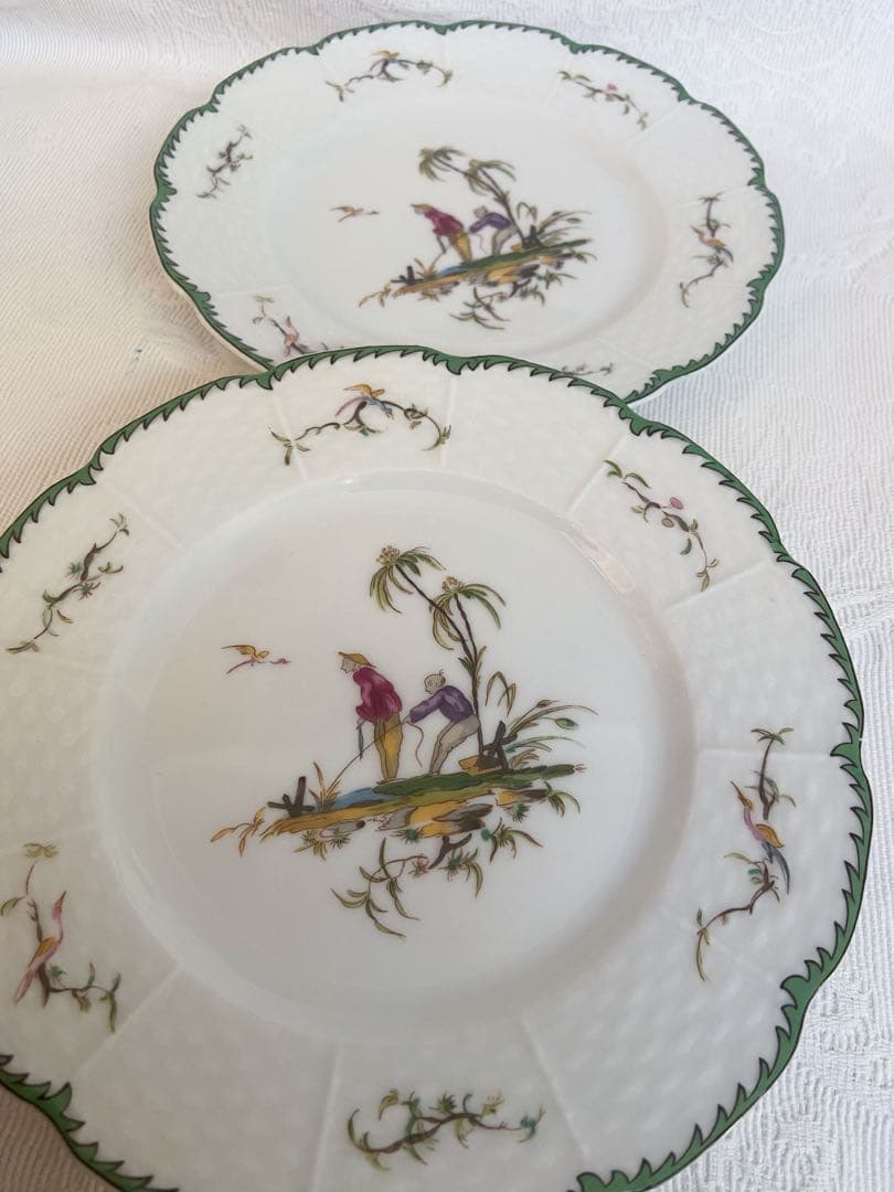 シキオン　レイノープレート3セット　(6枚) エルメスカトラリーナイフ＆フォーク