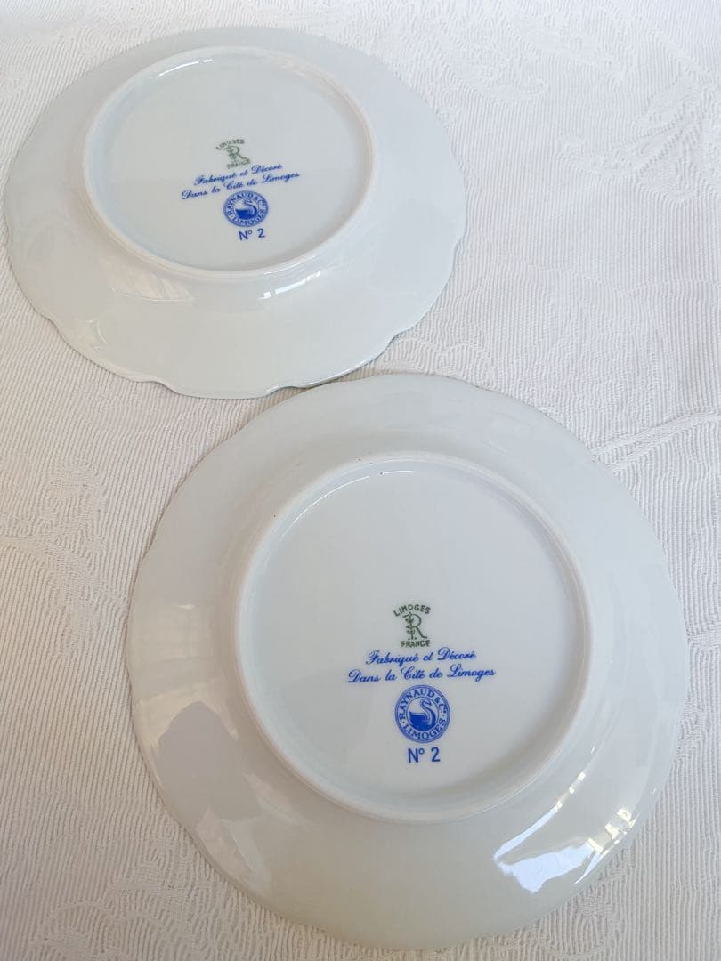 シキオン　レイノープレート3セット　(6枚) エルメスカトラリーナイフ＆フォーク