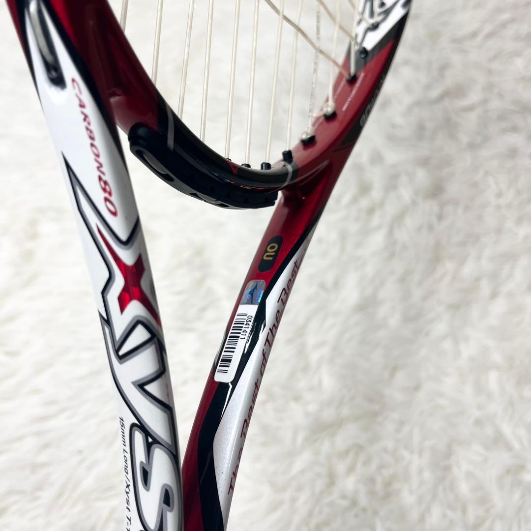 【美品】ミズノ XYST T1 0U 最終型 ソフトテニス ラケット 前衛用