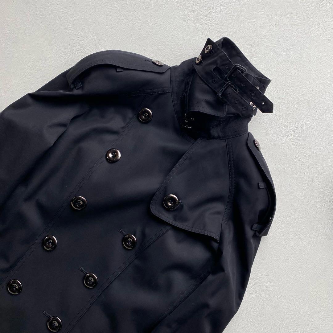 綺麗です】バーバリーロンドン トレンチ 38 メガチェック ファー　ライナー付