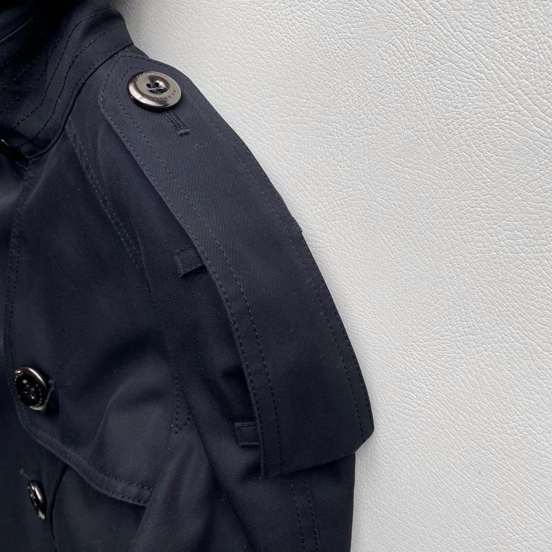 綺麗です】バーバリーロンドン トレンチ 38 メガチェック ファー　ライナー付