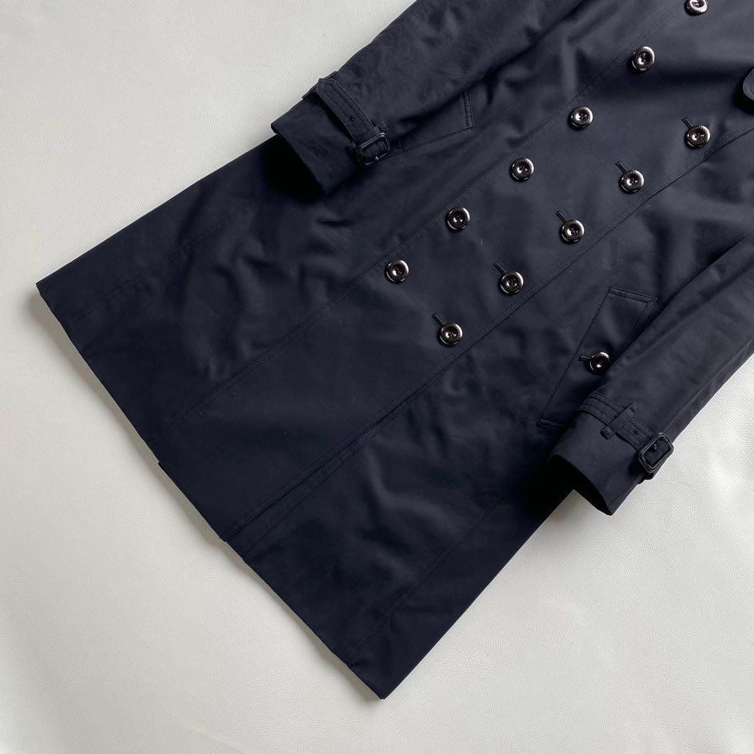 綺麗です】バーバリーロンドン トレンチ 38 メガチェック ファー　ライナー付