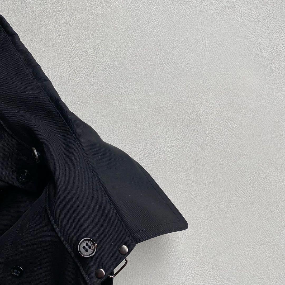 綺麗です】バーバリーロンドン トレンチ 38 メガチェック ファー　ライナー付