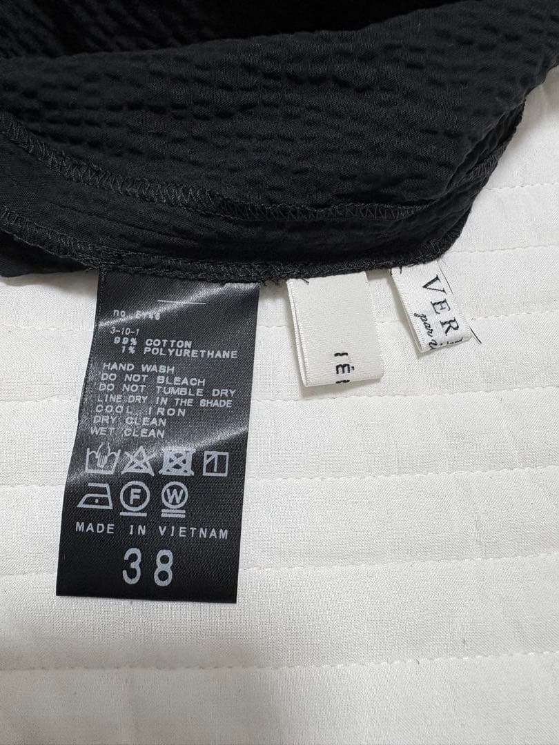 【美品】名品　ヴェルメイユパーイエナ ウエストシェイプワンピース 38 2023