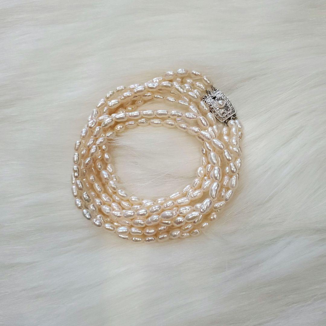 新品☆田崎真珠✨TASAKI 3連パールネックレス　淡水　本真珠