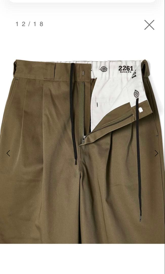 パンツ 26SS N.HOOLYWOOD COMPILE 2TUCKS TROUSERS