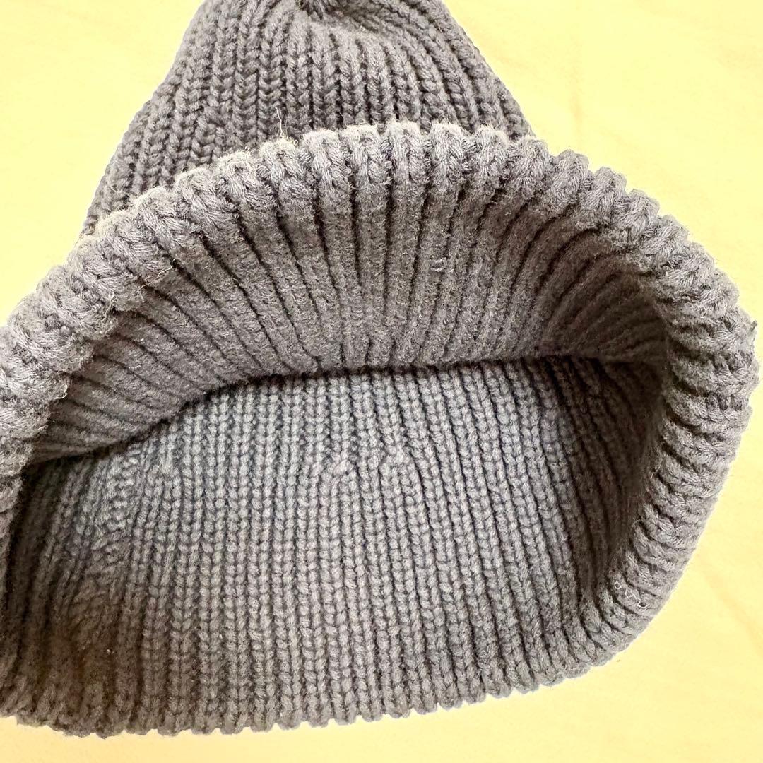 【美品】RRL ニット帽　ネイビー