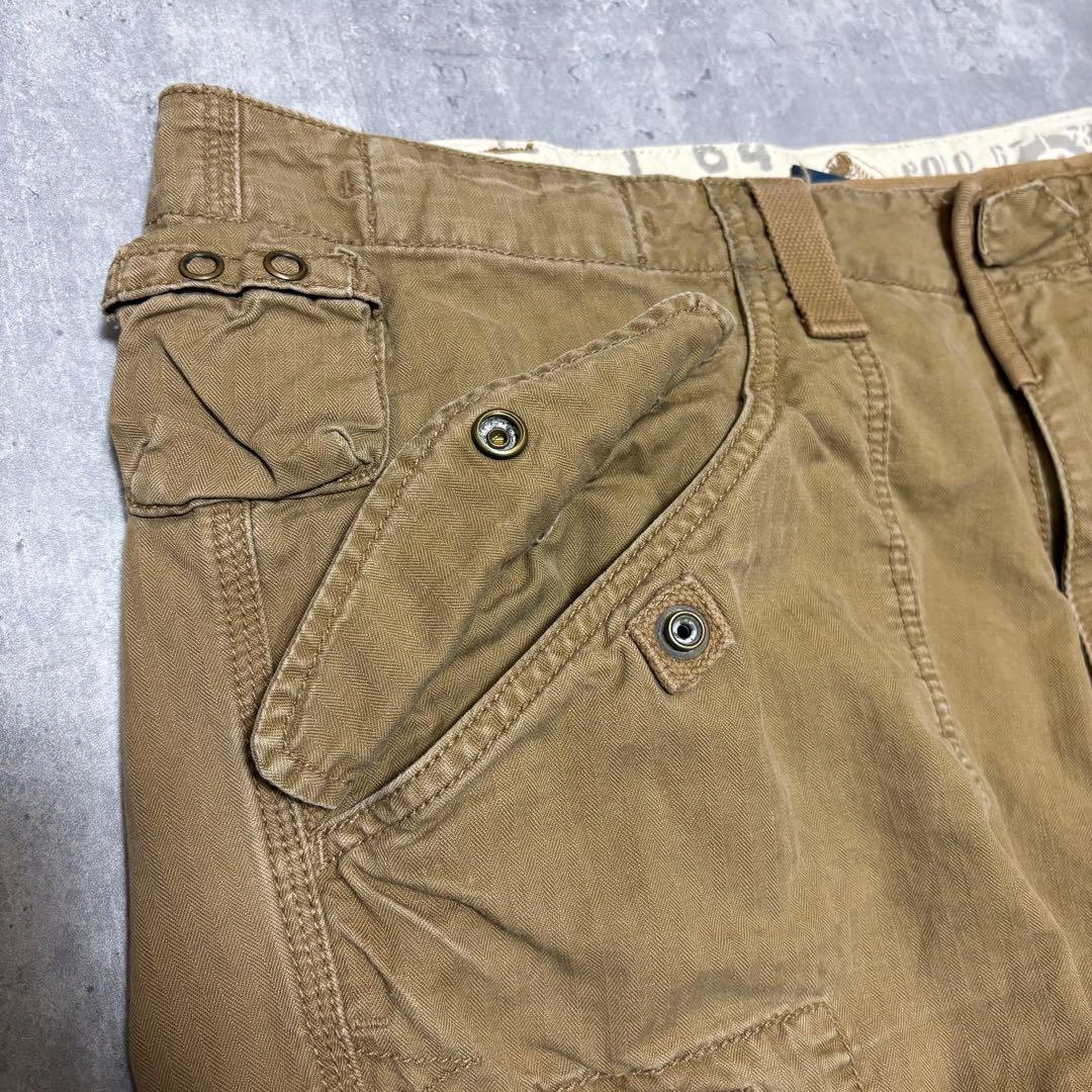 ポロバイラルフローレン　パラシュート　カーゴパンツ　ミリタリー　38×30