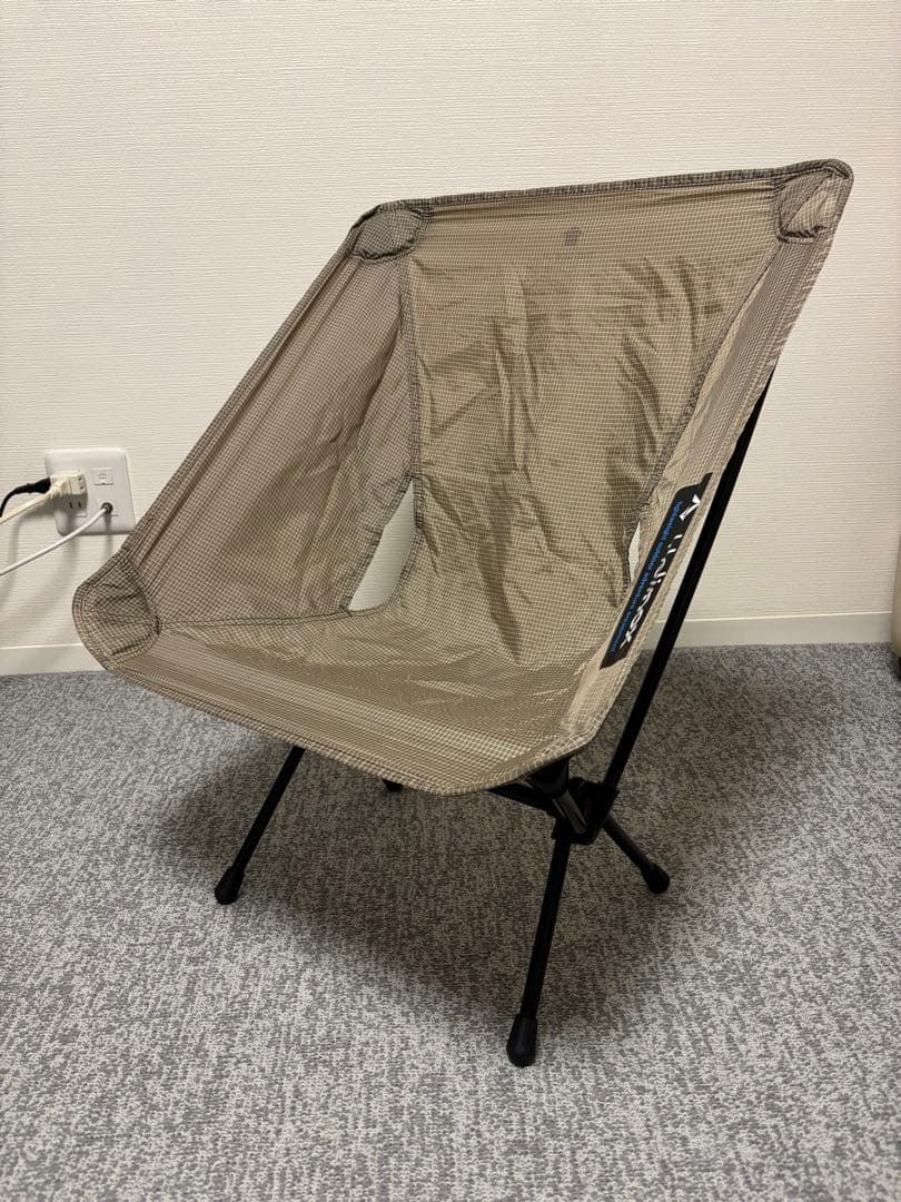 【廃盤】ヘリノックス チェアゼロ　サンドカラー