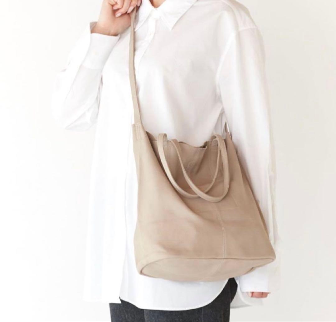 土日限定お値下げ⭐︎モルフェ　Morphee ゴートレザーバッグ　Mサイズ