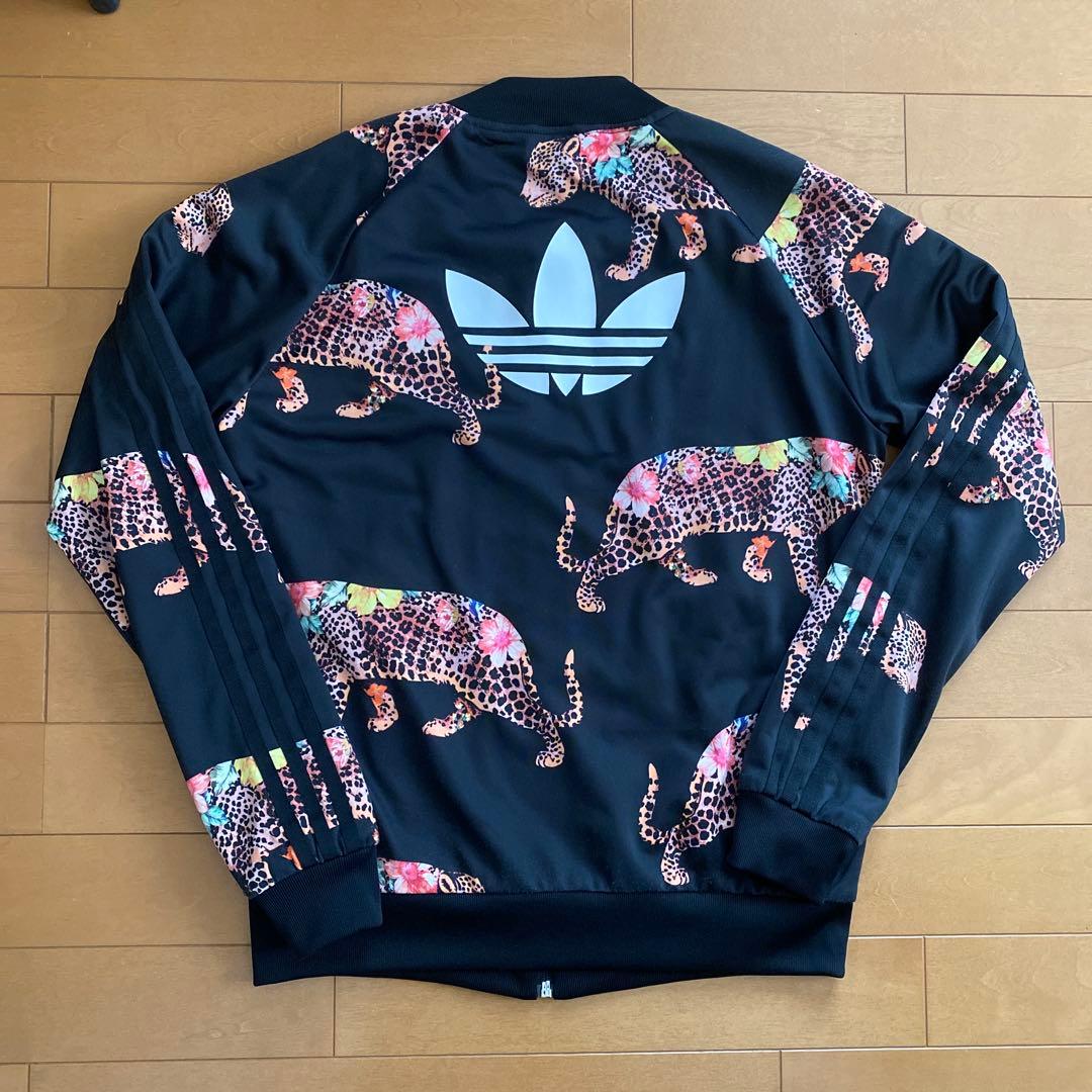 adidas オリジナルヒョウ柄 ジャージ OTサイズ