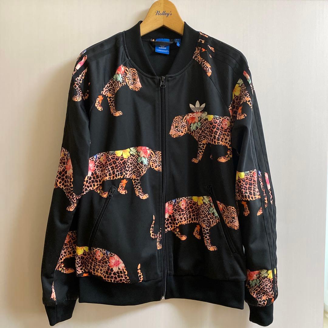adidas オリジナルヒョウ柄 ジャージ OTサイズ