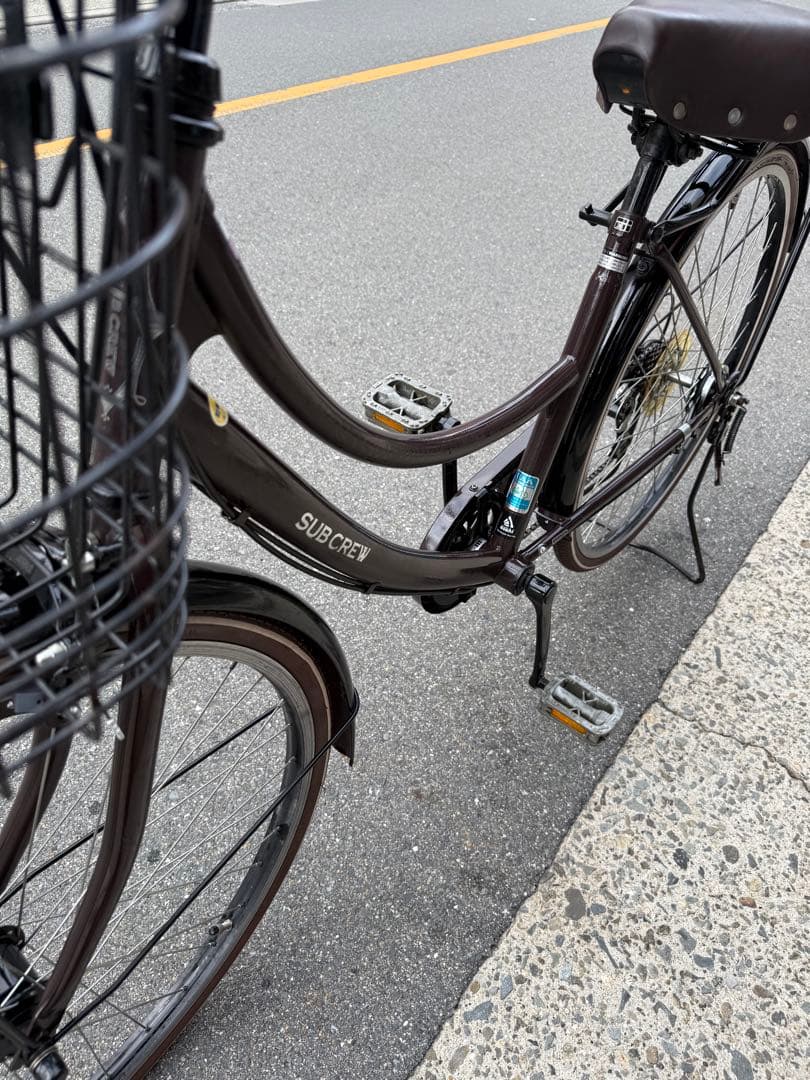 86 自転車 大阪市 【引取り限定】 26インチ 変速付き