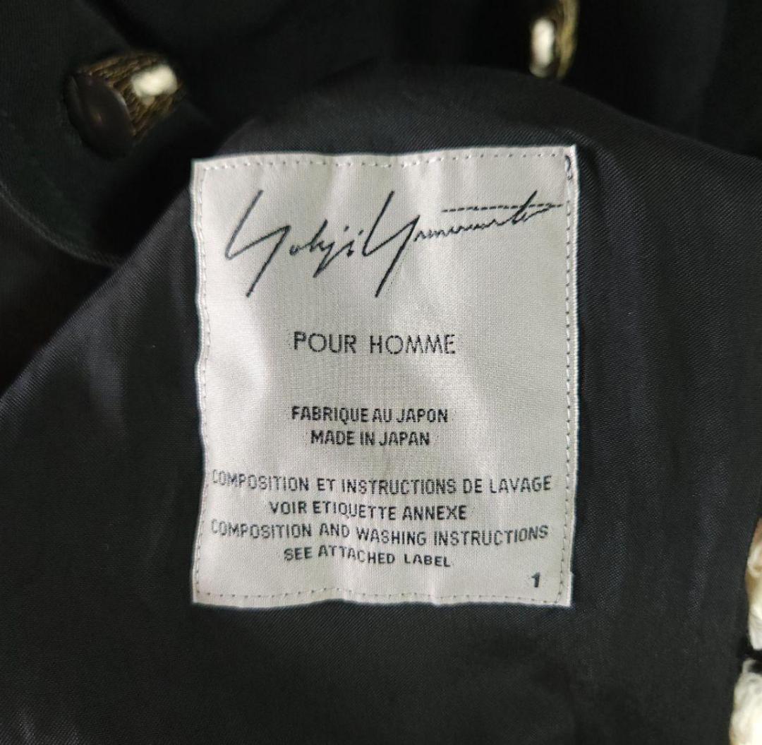 12AW Yohji Yamamoto Pour homme トグルジャケット