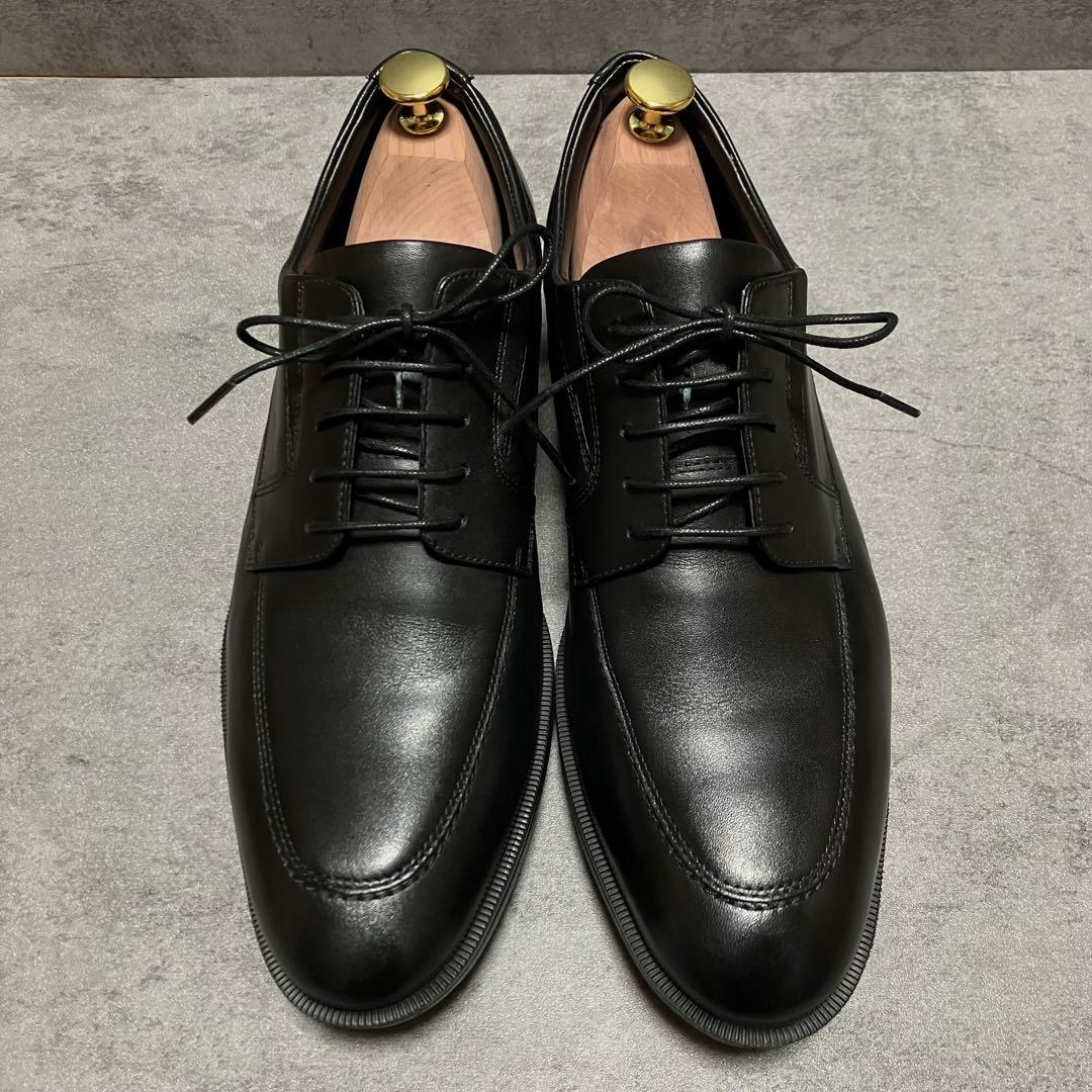 未使用級　テクシーリュクス　ビジネスシューズ　ブラック　アシックス　2208