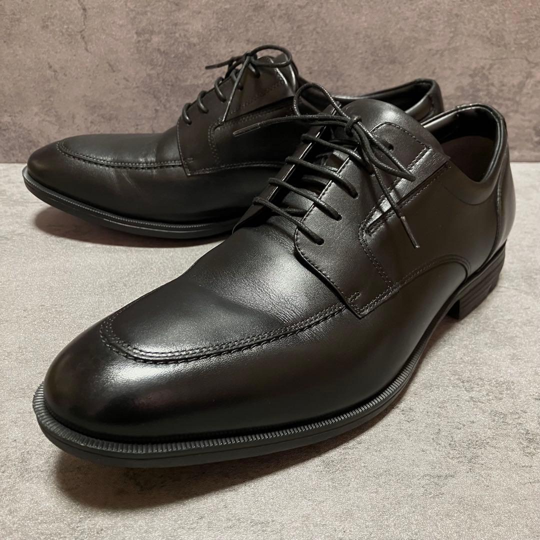 未使用級　テクシーリュクス　ビジネスシューズ　ブラック　アシックス　2208