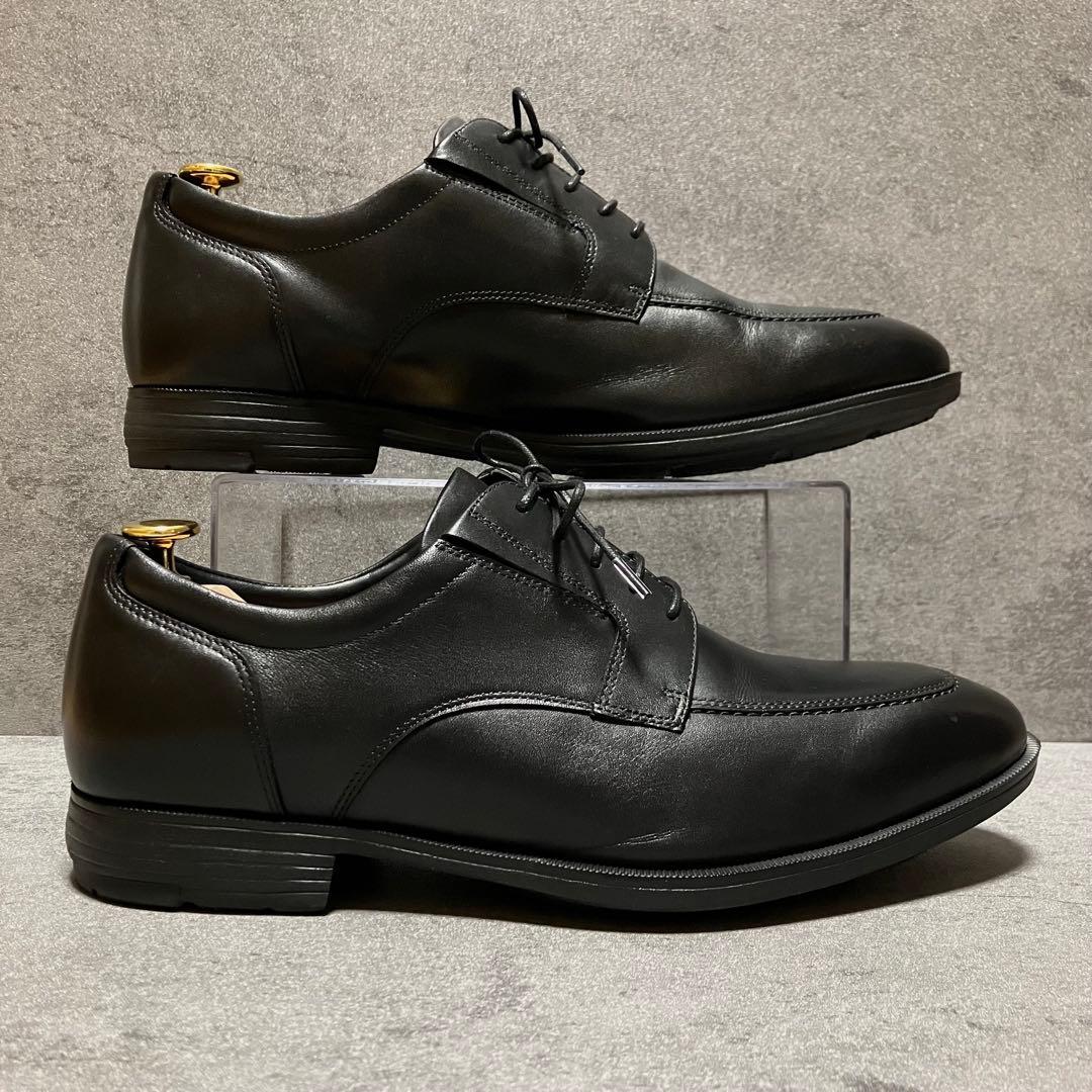 未使用級　テクシーリュクス　ビジネスシューズ　ブラック　アシックス　2208