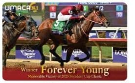 競馬　JRA　フォーエバーヤング　キャップ　UMACA シール　他　セット