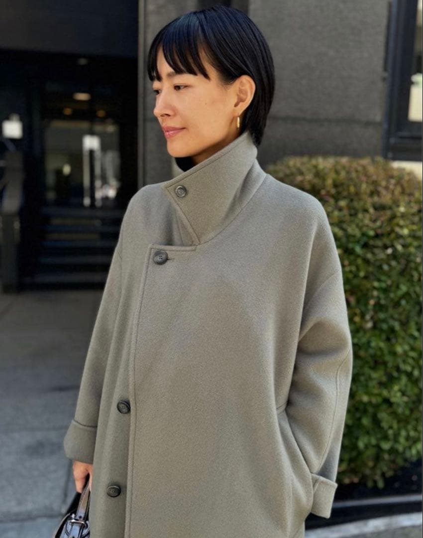 スタニングルアー　rスプリットラグランロングコート