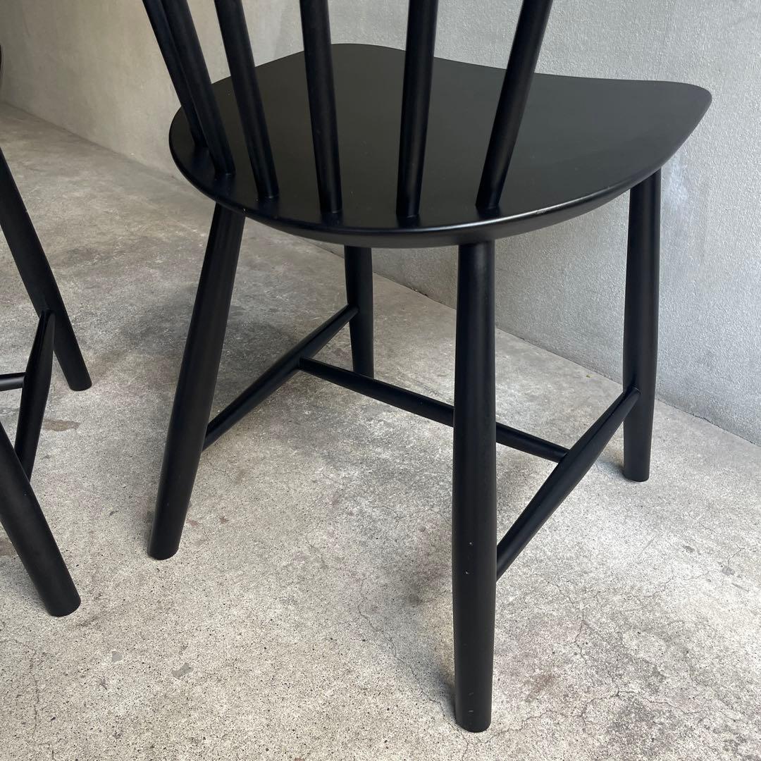 FDB モブラー J46 チェア グレー 北欧チェア　2脚セット