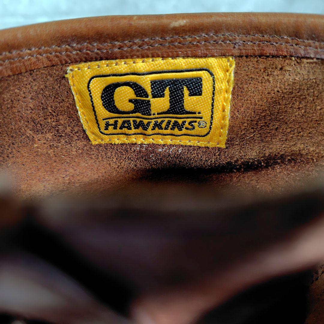 ホーキンス　エンジニアブーツ　ブラウン　レザー　本革　ベルト　【26.5】