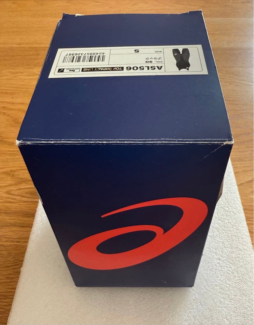 【希少品】asics 高速水着トップインパクトラインASL506カラー/ブラック