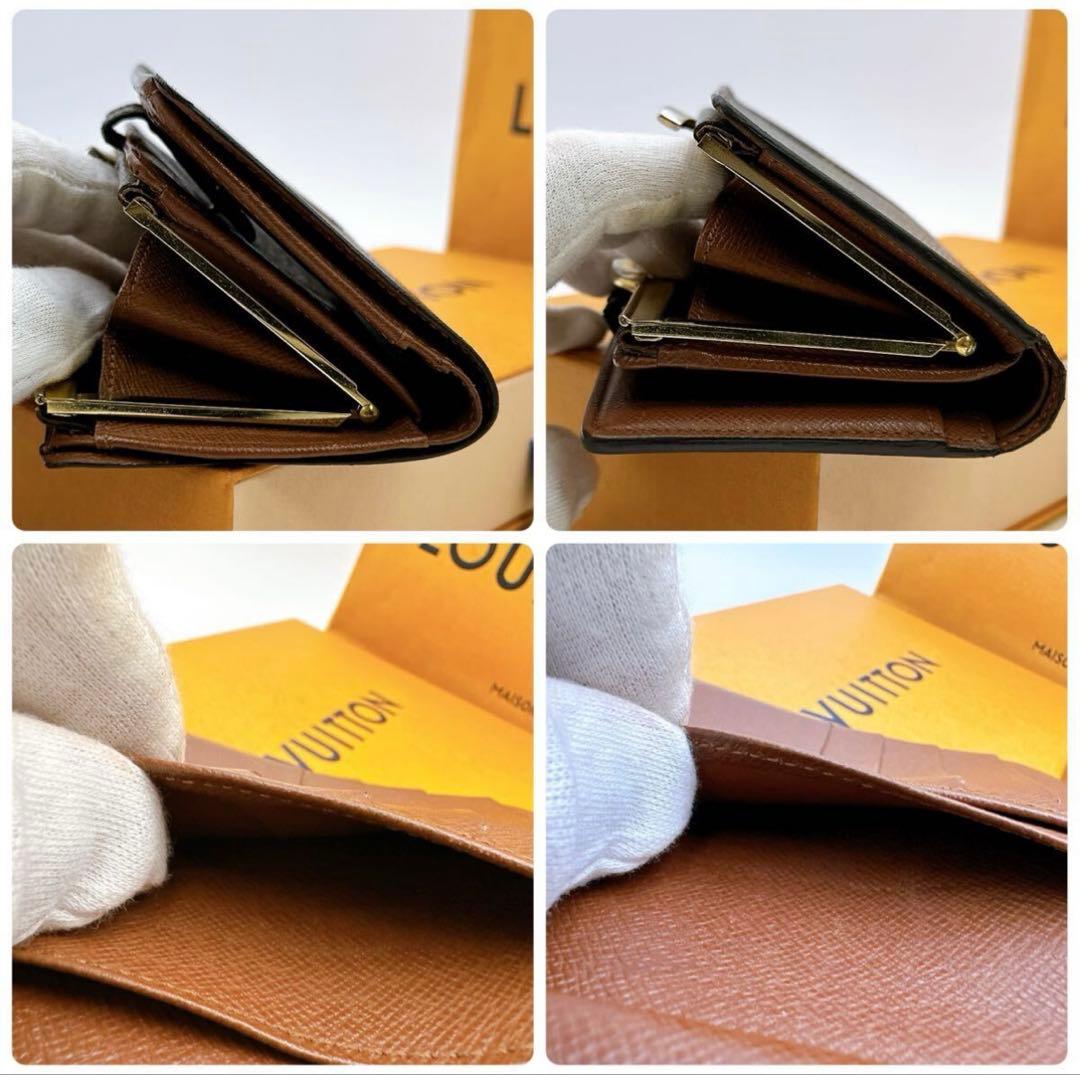 【極美品✨】ルイヴィトン ポルト モネ ヴィエノワ モノグラム がま口 折り財布