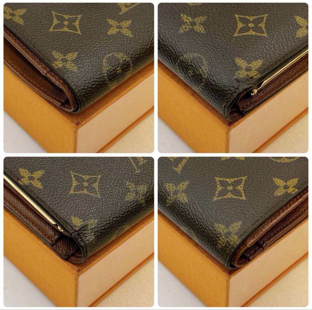 【極美品✨】ルイヴィトン ポルト モネ ヴィエノワ モノグラム がま口 折り財布