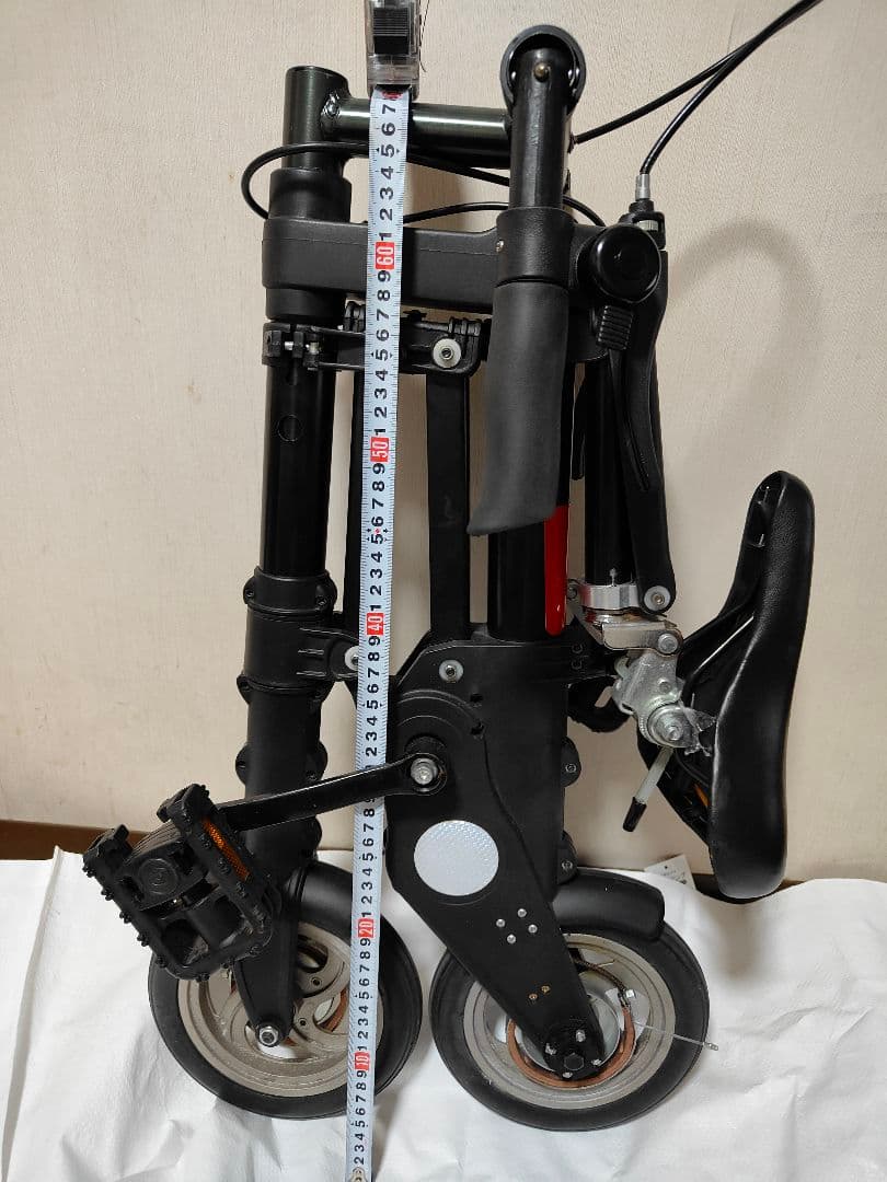 8インチ折りたたみ自転車 ブラック