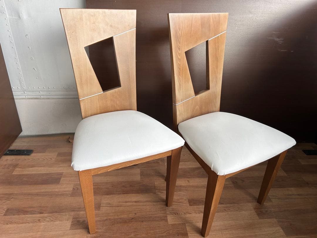 720 コスタンチーニ　ピエトロ　イタリア製　チェア おしゃれ 北欧モダン 2脚