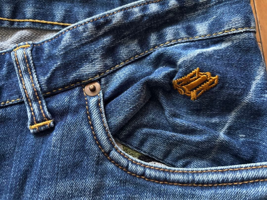 NARIFURI サイクリング　ジャケット　デニム　Tシャツ