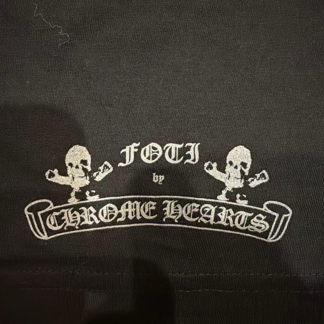 【新作】　クロムハーツ青山限定　エアロスミス　FOTIトリプルコラボ　Tシャツ